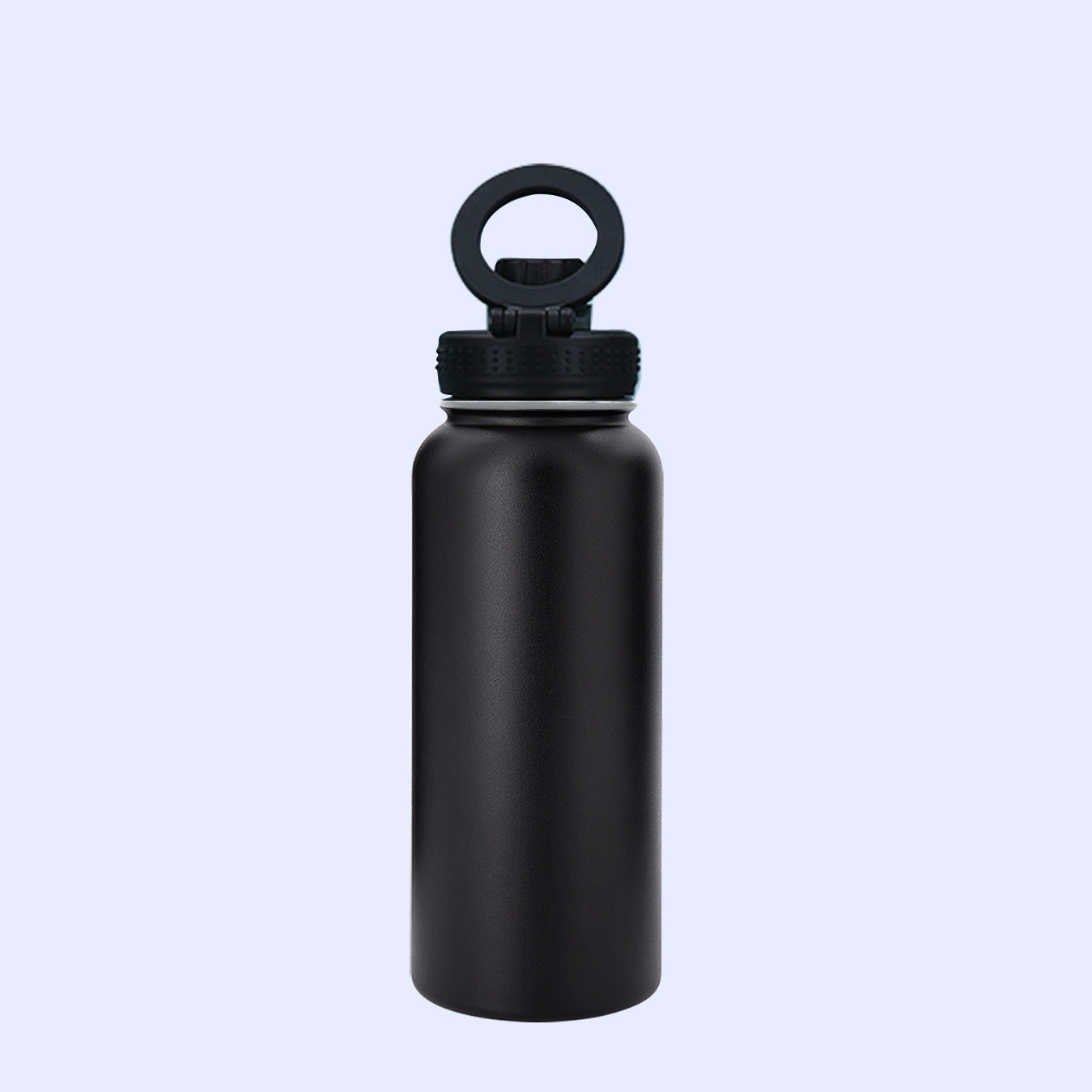 Insulated Water Bottle with Magnetic Phone Holder (1000ml)