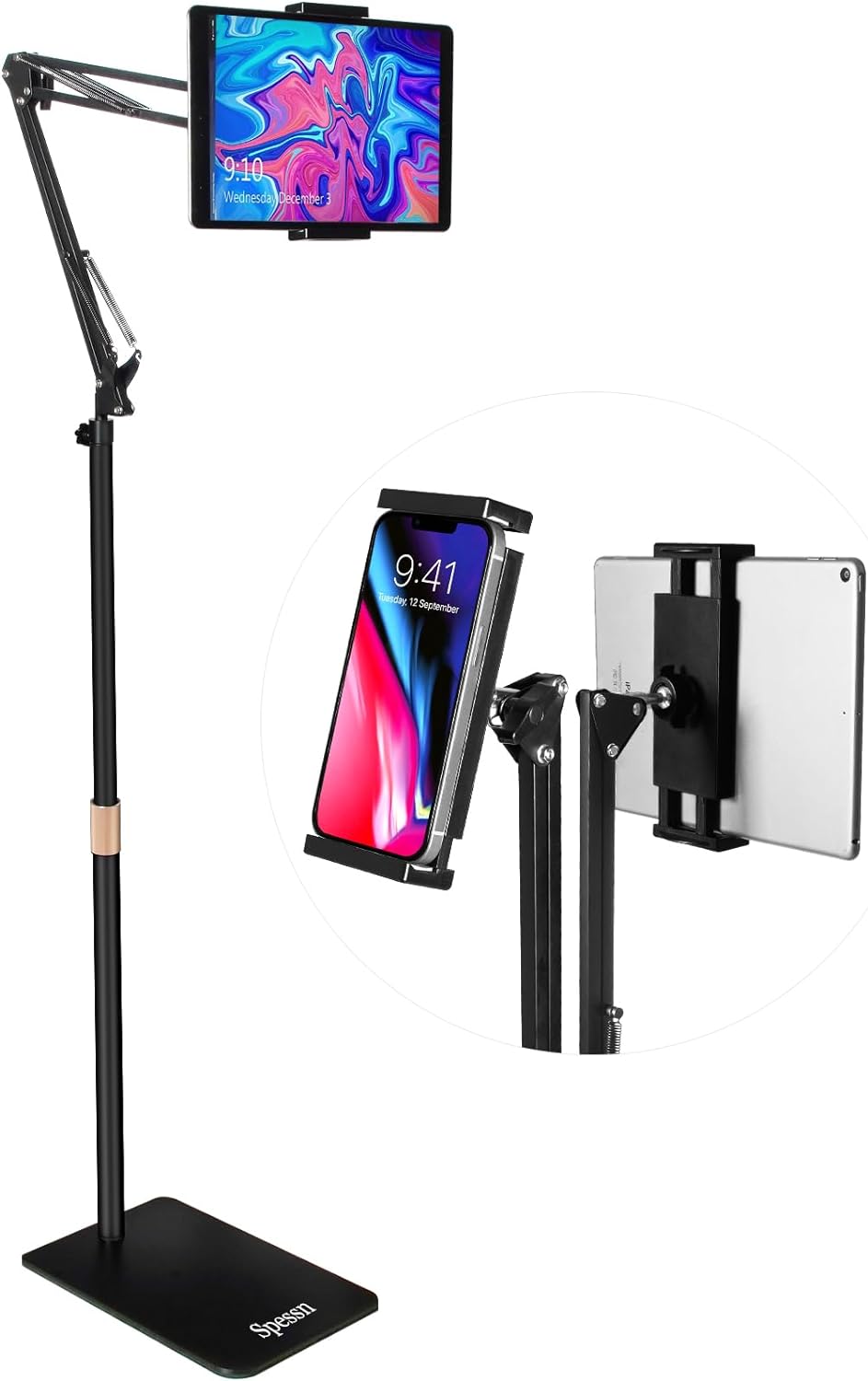 Adjustable Phone/Tablet Arm Stand for Bed & Desk 