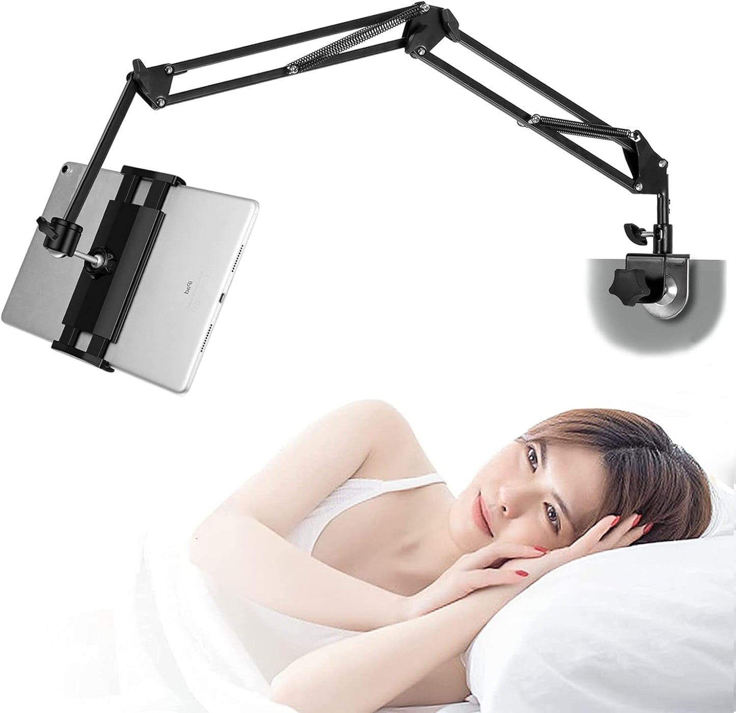 Adjustable Phone/Tablet Arm Stand for Bed & Desk 