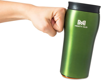 Never Spill Mug: Mug: 16oz, Keeps Drinks Hot/Cold & Leakproof (Rosebud)