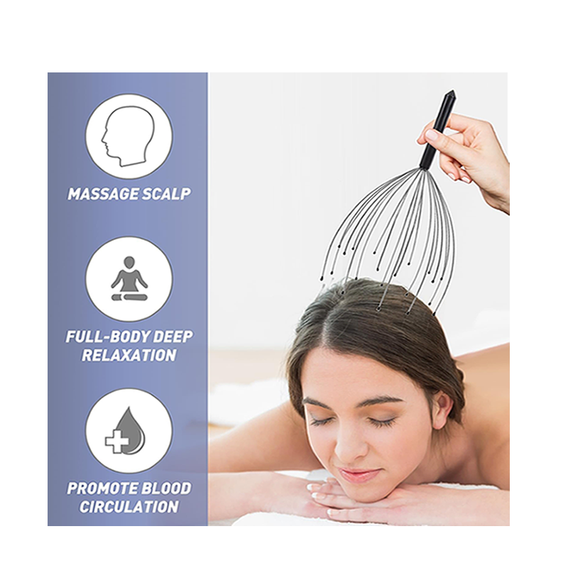 Double Bliss: Scalp & Back Massage in 1 (For Hair, Stress & More, Gift Idea, Men & Women)