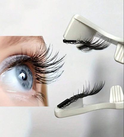  Quantum Magnetic Eyelashes Tweezer, Fake Lashes Clip Clamp 1Pcs