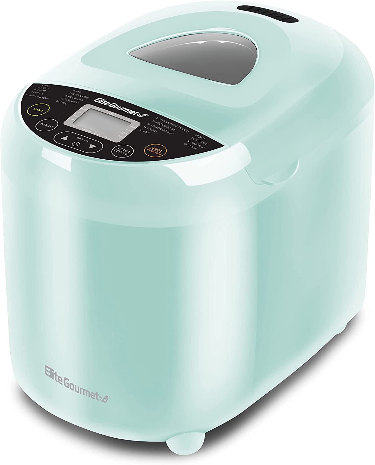 EBM8103M Bread Maker: 19 Functions, 3 Loaf Sizes, Gluten-Free (Mint)